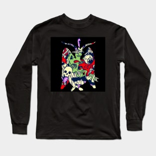 Pop Art Baphomet Long Sleeve T-Shirt